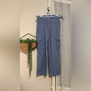 Women’s blue cargo pants